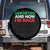 Deported And Now I'm Back Spare Tire Cover TS09 No hole Black Print Your Wear