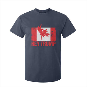 Hey Trump Canada Flag T Shirt For Kid TS09 Navy Print Your Wear