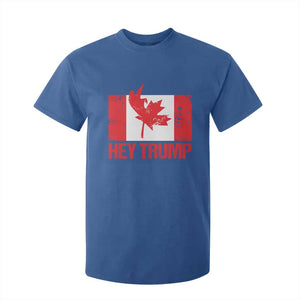 Hey Trump Canada Flag T Shirt For Kid TS09 Royal Blue Print Your Wear
