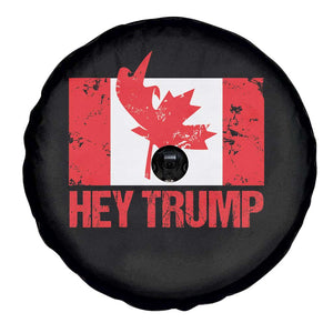 Hey Trump Canada Flag Spare Tire Cover TS09 Print Your Wear