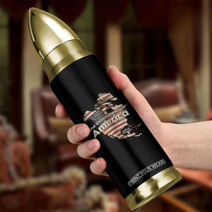 The New Trump Map Of USA Bullet Tumbler Canada Greenland Gulf Of Mexico TS09 Print Your Wear