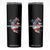 Funny Trump Map Of USA Skinny Tumbler Canada Greenland Gulf Of Mexico TS09 Black Print Your Wear