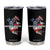 Funny Trump Map Of USA Tumbler Cup Canada Greenland Gulf Of Mexico TS09 Black Print Your Wear