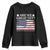 Are We Great Yet Youth Sweatshirt Cause I Just Feel Embarrassed American Flag TS09 Black Print Your Wear