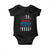 Funny Alexa Change The President Baby Onesie TS09 Black Print Your Wear