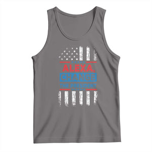 Funny Alexa Change The President Tank Top TS09 Deep Heather Print Your Wear