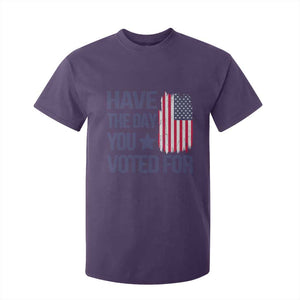 Have The Day You Voted For T Shirt For Kid America 2025 TS09 Purple Print Your Wear