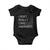 JD Vance Baby Onesie I Don't Really Care Margaret American Flag TS09 Black Print Your Wear