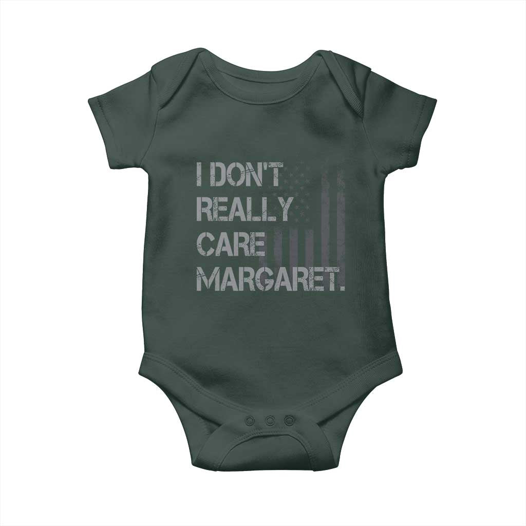 JD Vance Baby Onesie I Don't Really Care Margaret American Flag TS09 Print Your Wear