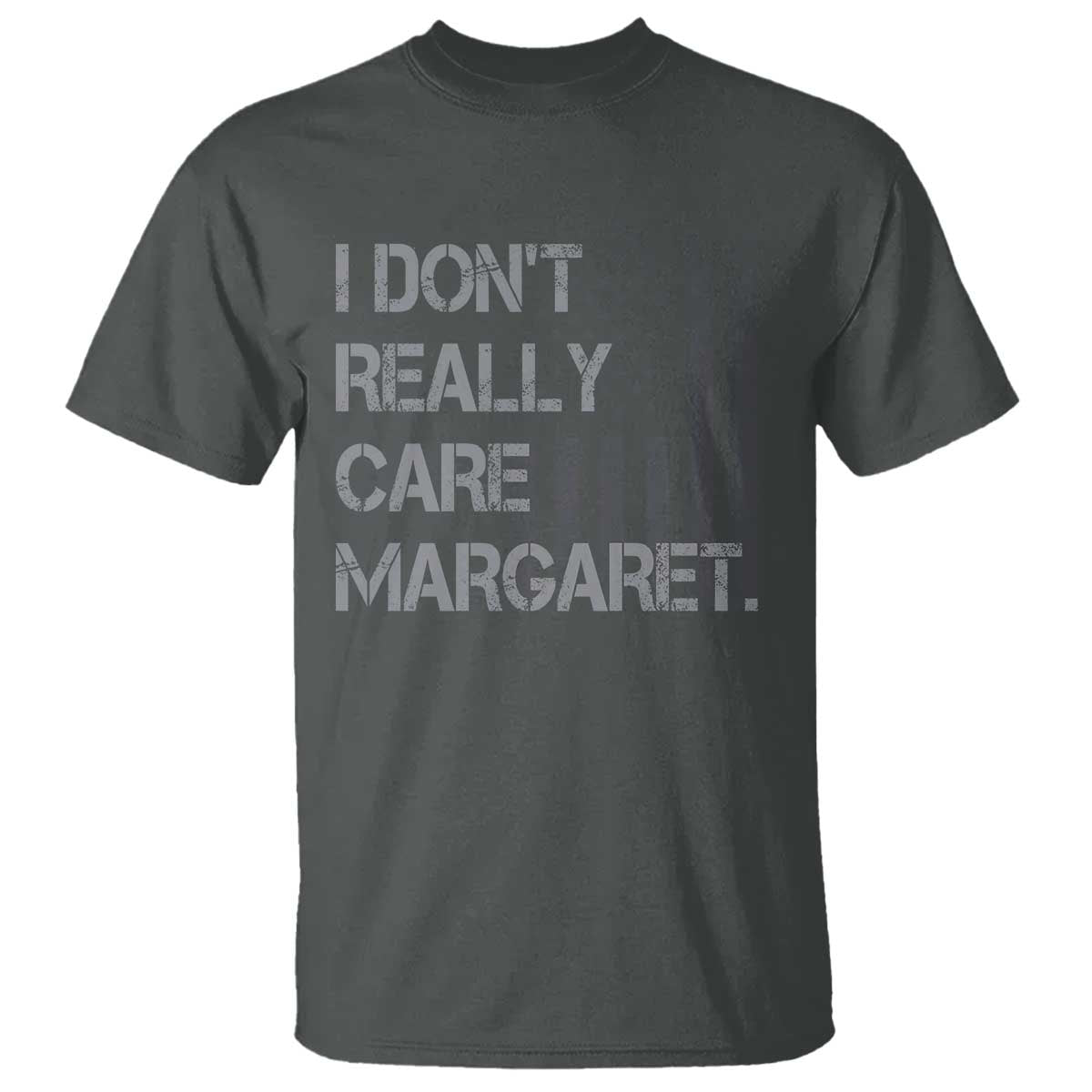 JD Vance T Shirt I Don't Really Care Margaret American Flag TS09 Dark Heather Print Your Wear