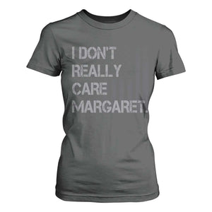 JD Vance T Shirt For Women I Don't Really Care Margaret American Flag TS09 Dark Heather Print Your Wear