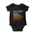 Trump Supporter Baby Onesie Not Sorry For Voting For Trump Believing America Is Great TS09 Black Print Your Wear