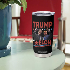 Cool Trump And Elon 2025 Tumbler Cup TS09 Print Your Wear