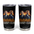 Trump Elon 2025 DOGE Tumbler Cup TS09 Black Print Your Wear