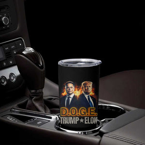 Trump Elon 2025 DOGE Tumbler Cup TS09 Print Your Wear