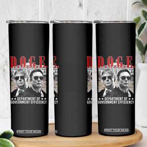 Trump Elon DOGE Skinny Tumbler Department of Government Efficiency TS09 Print Your Wear