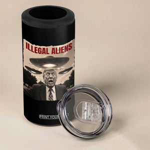 Funny Trump Illegal Aliens 4 in 1 Can Cooler Tumbler TS09 Print Your Wear