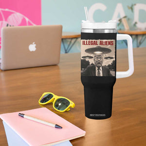Funny Trump Illegal Aliens Tumbler With Handle TS09 Print Your Wear