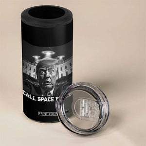 Illegal Aliens Funny Trump 4 in 1 Can Cooler Tumbler Call Space Force TS09 Print Your Wear