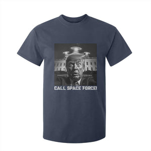Illegal Aliens Funny Trump T Shirt For Kid Call Space Force TS09 Navy Print Your Wear