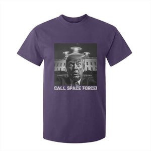 Illegal Aliens Funny Trump T Shirt For Kid Call Space Force TS09 Purple Print Your Wear