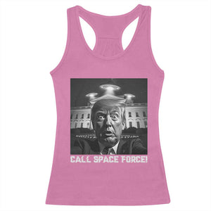 Illegal Aliens Funny Trump Racerback Tank Top Call Space Force TS09 Azalea Print Your Wear