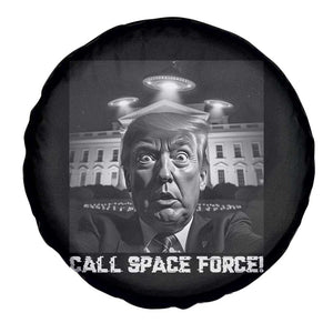Illegal Aliens Funny Trump Spare Tire Cover Call Space Force TS09 Print Your Wear
