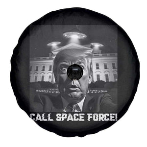 Illegal Aliens Funny Trump Spare Tire Cover Call Space Force TS09 Print Your Wear