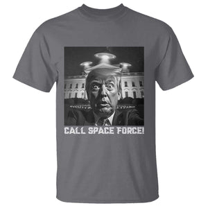 Illegal Aliens Funny Trump T Shirt Call Space Force TS09 Charcoal Print Your Wear