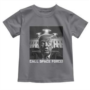 Illegal Aliens Funny Trump Toddler T Shirt Call Space Force TS09 Charcoal Print Your Wear