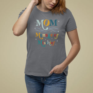Mother's Day T Shirt For Women Manager of Mischief Funny Mom Wizard Magic TS09 Charcoal Printyourwear