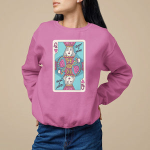 Mother's Day Sweatshirt Queen Of Mums Best Mom Ever TS09 Azalea Printyourwear