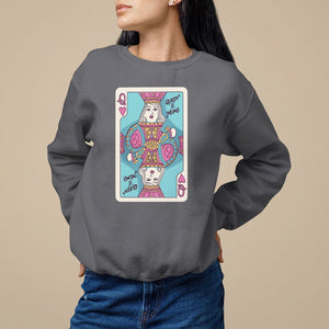 Mother's Day Sweatshirt Queen Of Mums Best Mom Ever TS09 Charcoal Printyourwear