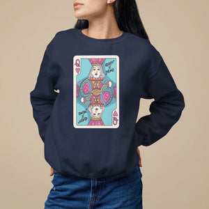 Mother's Day Sweatshirt Queen Of Mums Best Mom Ever TS09 Navy Printyourwear