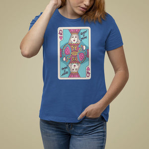 Mother's Day T Shirt For Women Queen Of Mums Best Mom Ever TS09 Royal Blue Printyourwear
