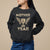Mother's Day Sweatshirt Mother Of The Year Award Medal TS09 Black Printyourwear