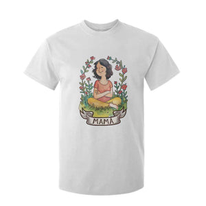 Mother's Day Mama Picture T Shirt For Kid TS09 White Print Your Wear