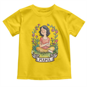 Mother's Day Mama Picture Toddler T Shirt TS09 Daisy Print Your Wear