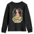 Mother's Day Mama Picture Youth Sweatshirt TS09 Black Print Your Wear
