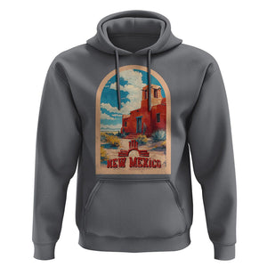 USA Outdoor Vintage New Mexico Hoodie TS09 Charcoal Print Your Wear