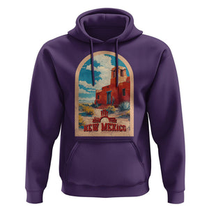 USA Outdoor Vintage New Mexico Hoodie TS09 Purple Print Your Wear