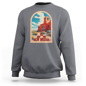 USA Outdoor Vintage New Mexico Sweatshirt TS09 Charcoal Print Your Wear