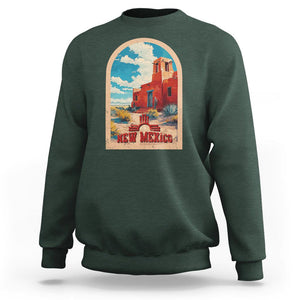 USA Outdoor Vintage New Mexico Sweatshirt TS09 Dark Forest Green Print Your Wear