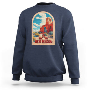 USA Outdoor Vintage New Mexico Sweatshirt TS09 Navy Print Your Wear