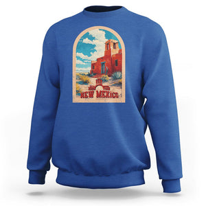 USA Outdoor Vintage New Mexico Sweatshirt TS09 Royal Blue Print Your Wear