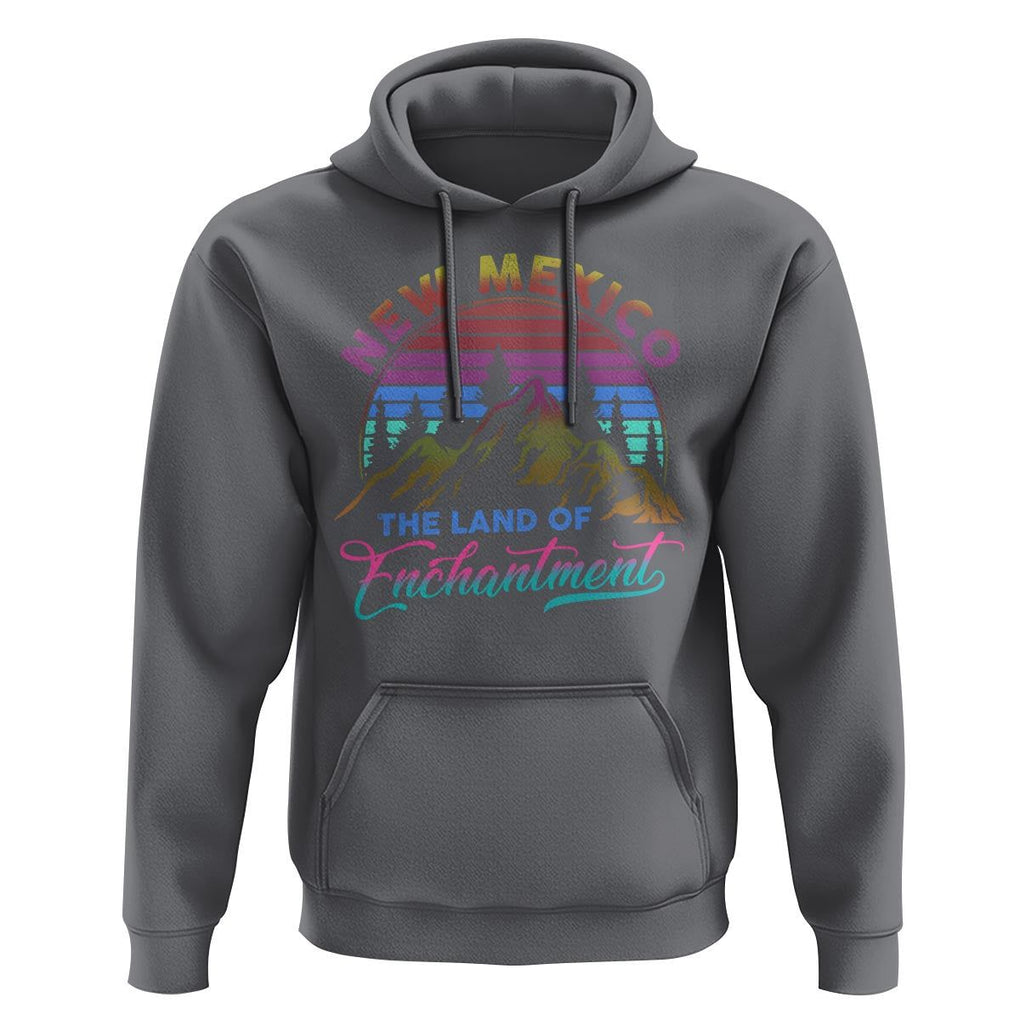 New Mexico Hoodie The Land Of Enchantment USA Outdoor TS09 Charcoal Print Your Wear