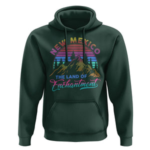 New Mexico Hoodie The Land Of Enchantment USA Outdoor TS09 Dark Forest Green Print Your Wear