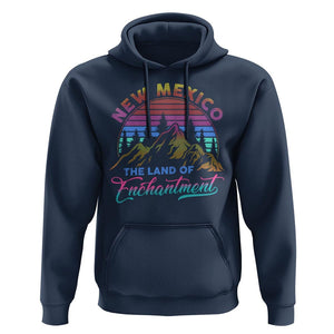 New Mexico Hoodie The Land Of Enchantment USA Outdoor TS09 Navy Print Your Wear