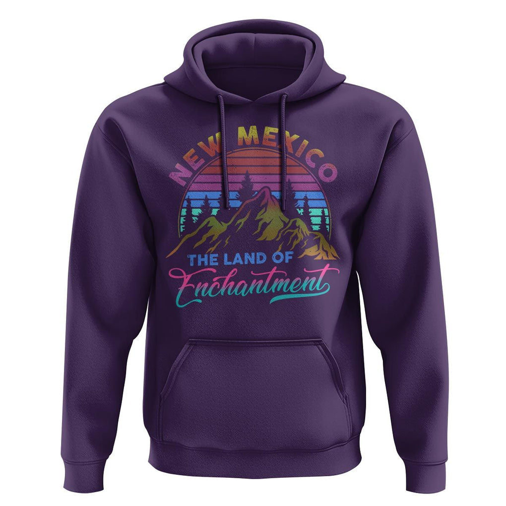 New Mexico Hoodie The Land Of Enchantment USA Outdoor TS09 Purple Print Your Wear
