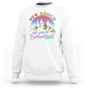 New Mexico Sweatshirt The Land Of Enchantment USA Outdoor TS09 White Print Your Wear